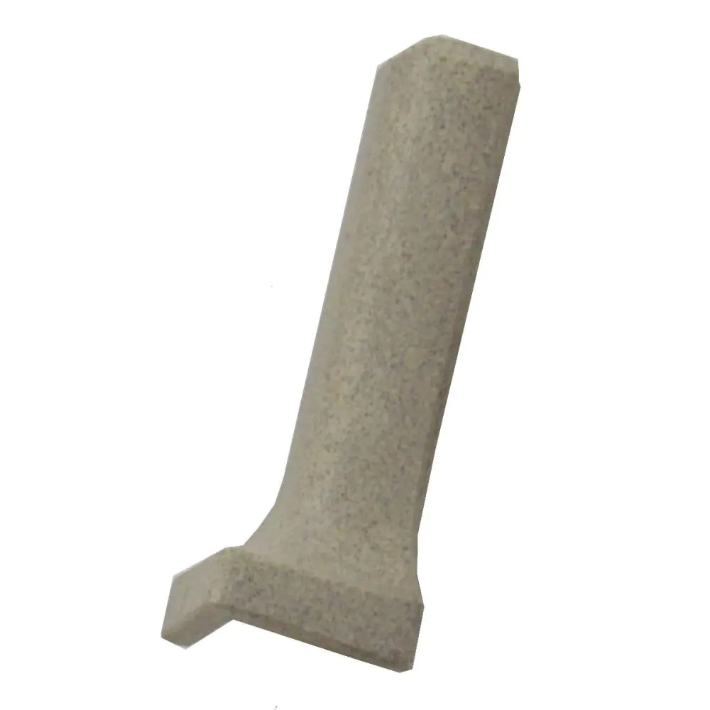Hohlkehlsockel Aussenecke Ostara E2393 grau 3,5x11 cm