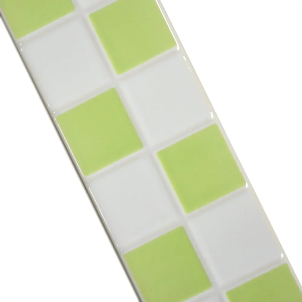 Bordüre Villeroy & Boch 1475 CS21 Creative System apfelgrün weiß 6,5x20 cm I.Sorte Bordüre Villeroy & Boch 1475 CS21 Creative System apfelgrün weiß 6,5x20 cm I.Sorte