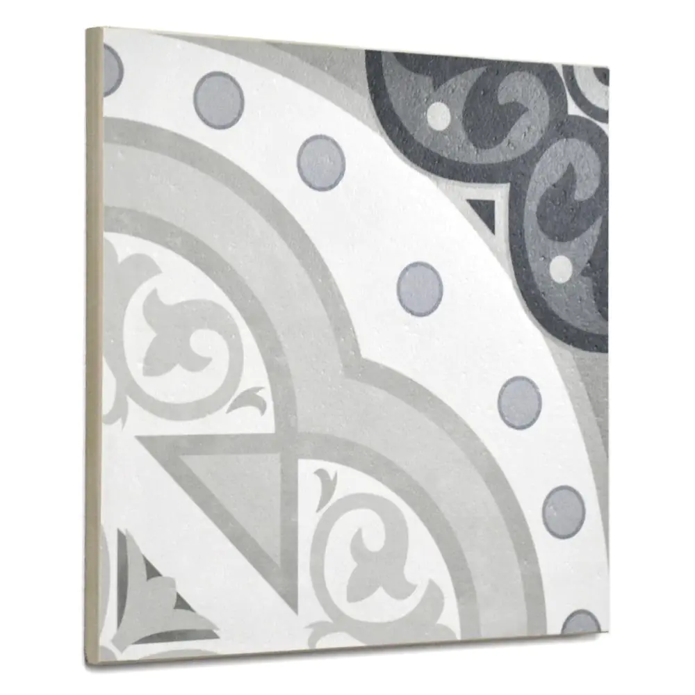 Bodenfliese Dekor Villeroy & Boch 2634 CF9H Century Unlimited grey grau 20x20 cm I.Sorte