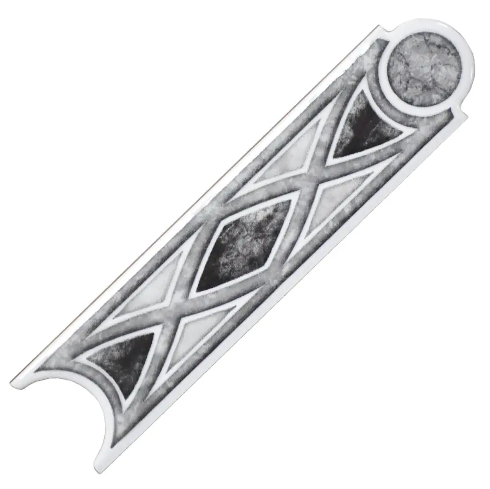 Bordüre Nr.674 Sena gris grau anthrazit weiß 5x20 cm Bordüre Nr.674 Sena gris grau anthrazit weiß 5x20 cm