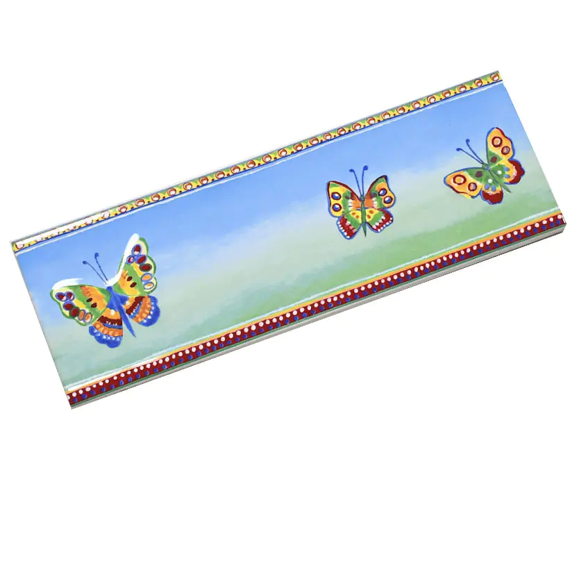 Bordüre Villeroy & Boch Nr.773 1458 D282 Creativa Butterfly mehrfarbig 10x30 cm I.Sorte Bordüre Villeroy & Boch Nr.773 1458 D282 Creativa Butterfly mehrfarbig 10x30 cm I.Sorte