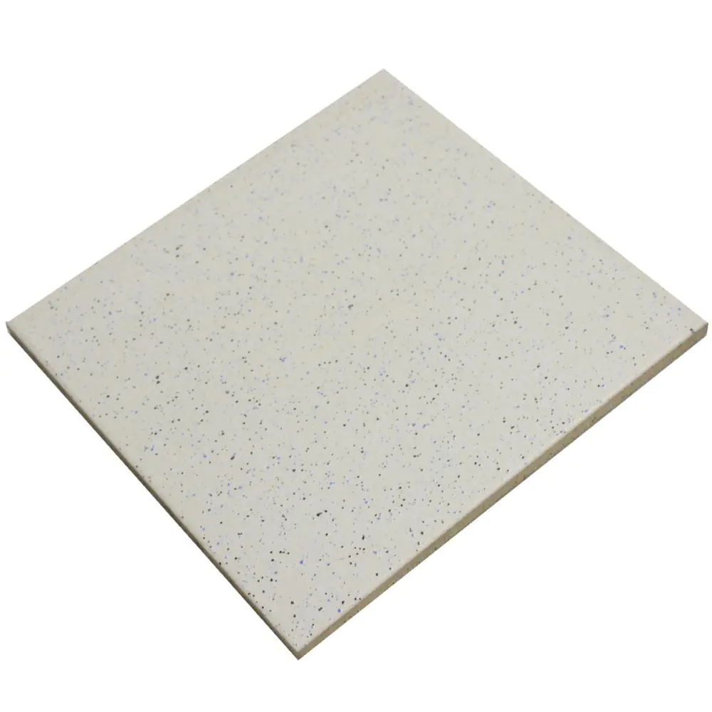 Bodenfliese Spaltplatte Mosa E627 weiß blau schwarz gesprenkelt 24x24 cm