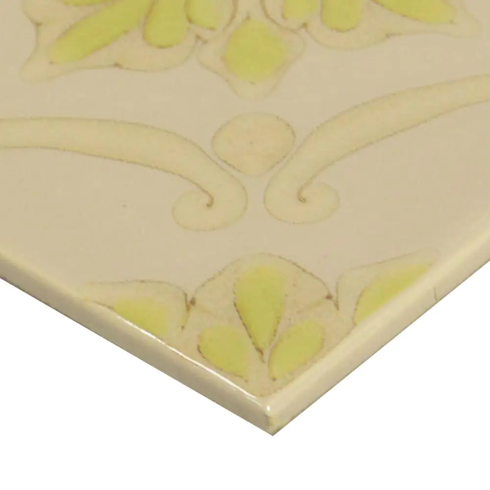Wandfliese Dekor Servais E2095 118943 beige grün 15x15 cm Wandfliese Dekor Servais E2095 118943 beige grün 15x15 cm