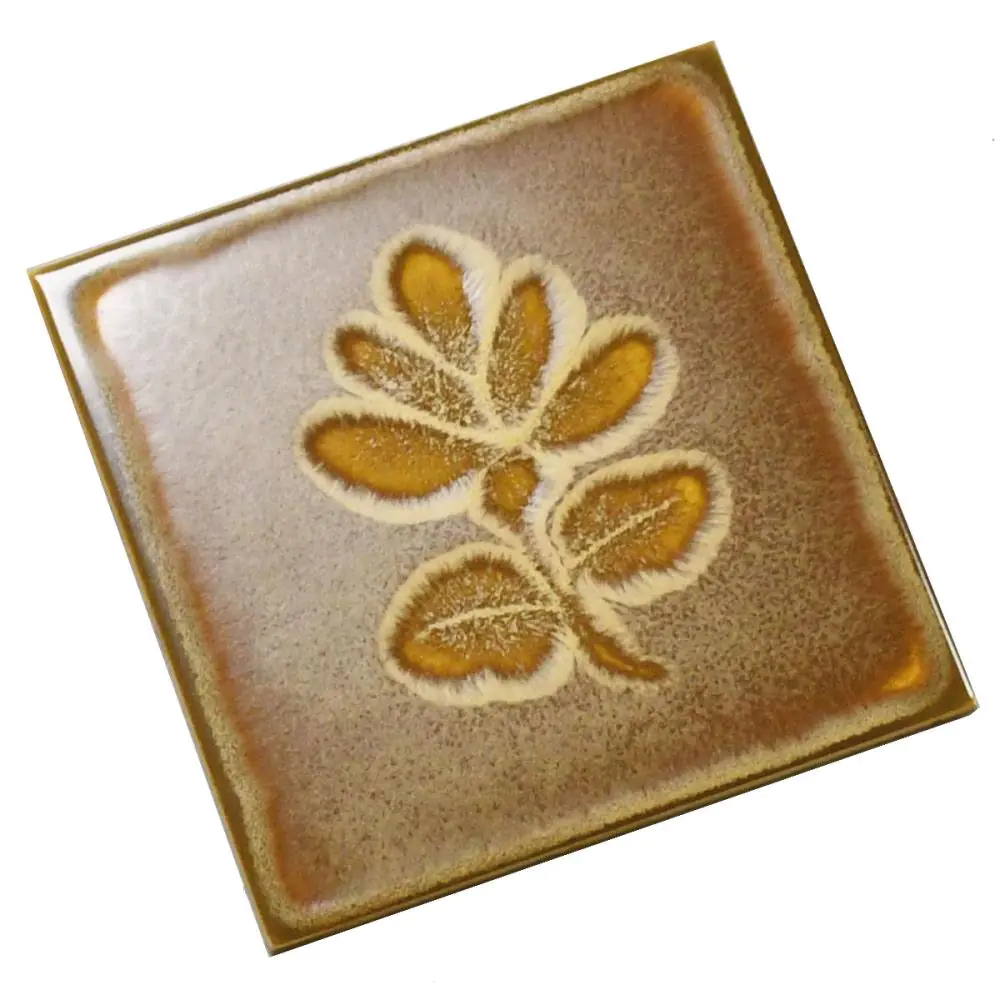 Wandfliese Dekor Villeroy & Boch E3066 1109 L66 Rendez-Vous braun beige 15x15 cm Wandfliese Dekor Villeroy & Boch E3066 1109 L66 Rendez-Vous braun beige 15x15 cm