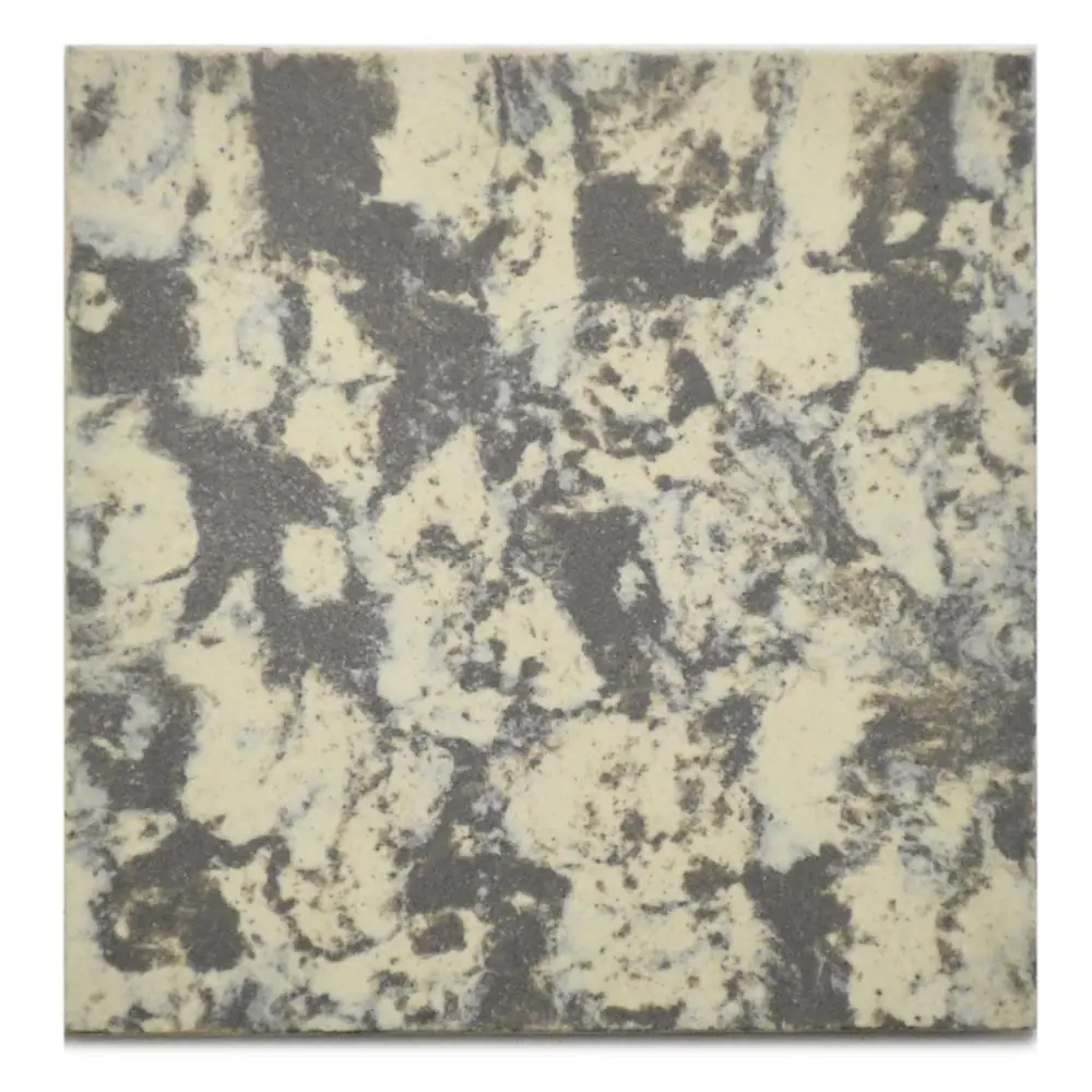 Bodenfliese E4256 creme grau geflammt 10x10 cm