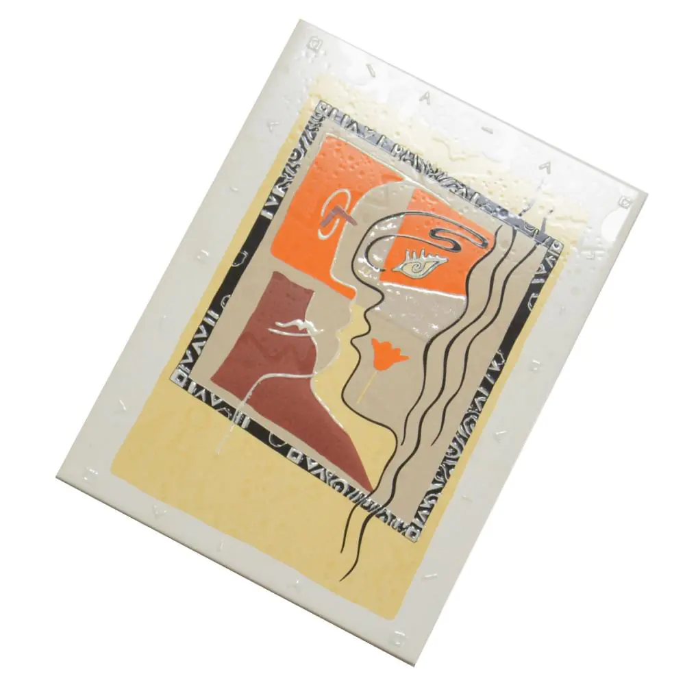 Wandfliese Dekor Steuler Design E2002 Diva weiß mehrfarbig 25x33 cm I.Sorte Wandfliese Dekor Steuler Design E2002 Diva weiß mehrfarbig 25x33 cm I.Sorte