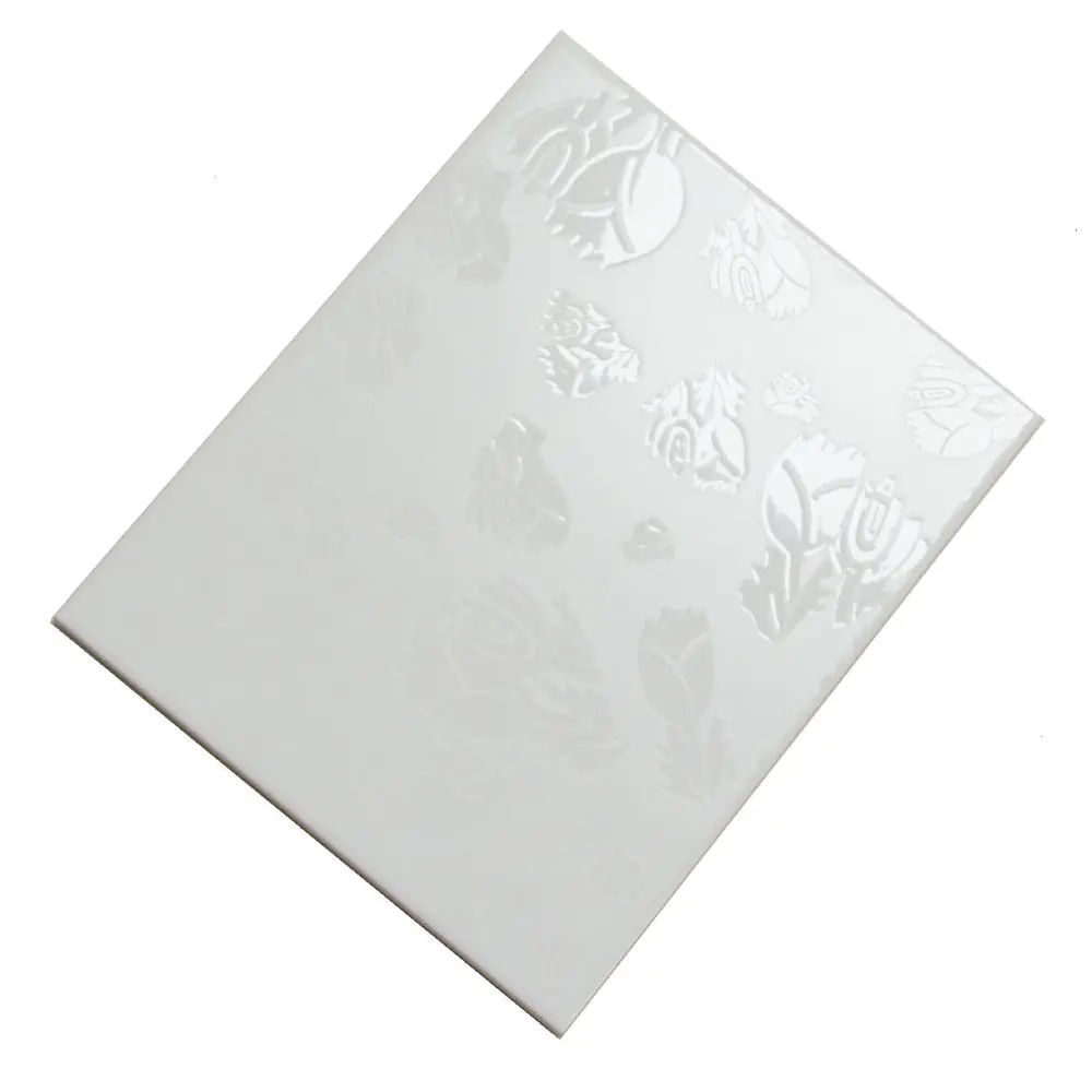 Wandfliese Bremer Wandplatten E1047 FLC 40 weiß Blumen 20x25 cm Wandfliese Bremer Wandplatten E1047 FLC 40 weiß Blumen 20x25 cm