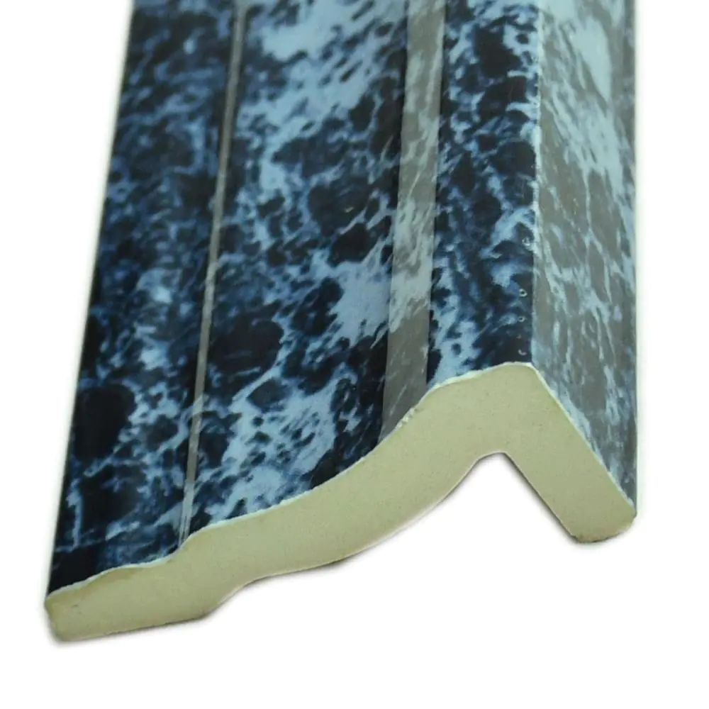 Bordüre Abschlussbordüre Porcelanosa E4616 blau 6,5x35 cm I.Sorte