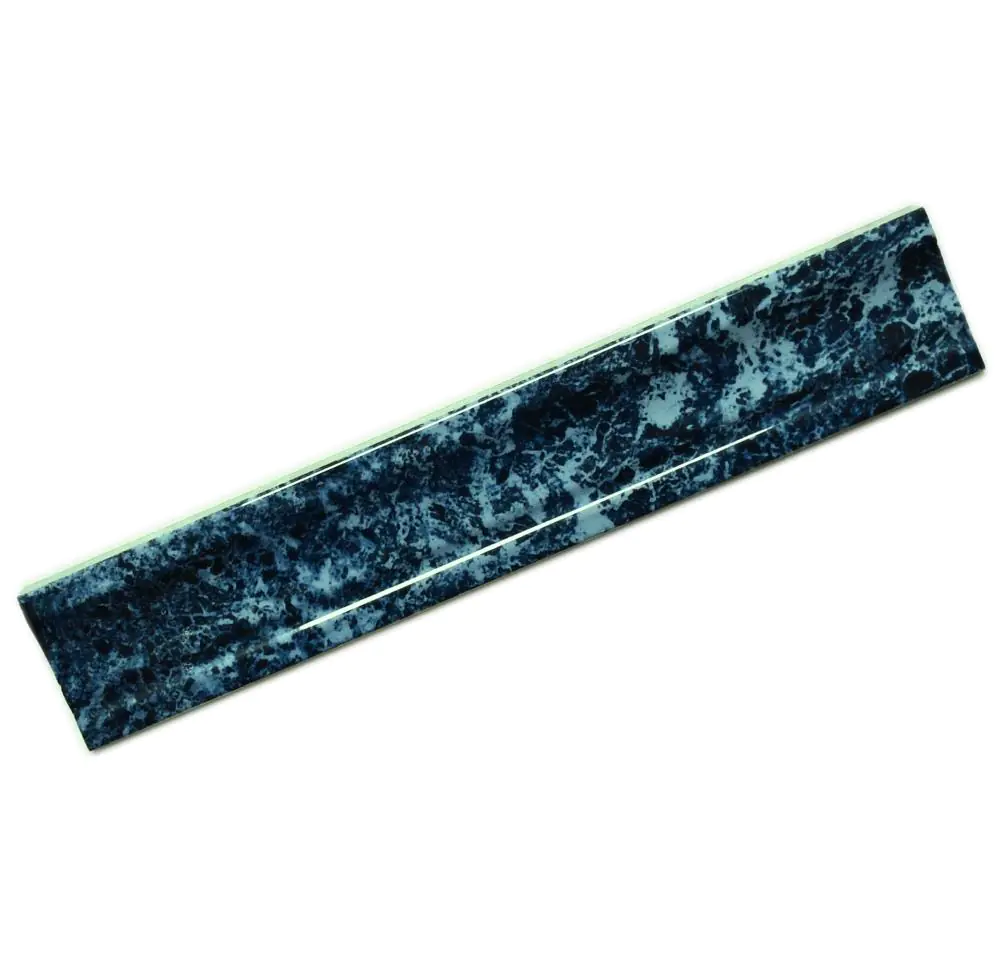 Bordüre Abschlussbordüre Porcelanosa E4616 blau 6,5x35 cm I.Sorte