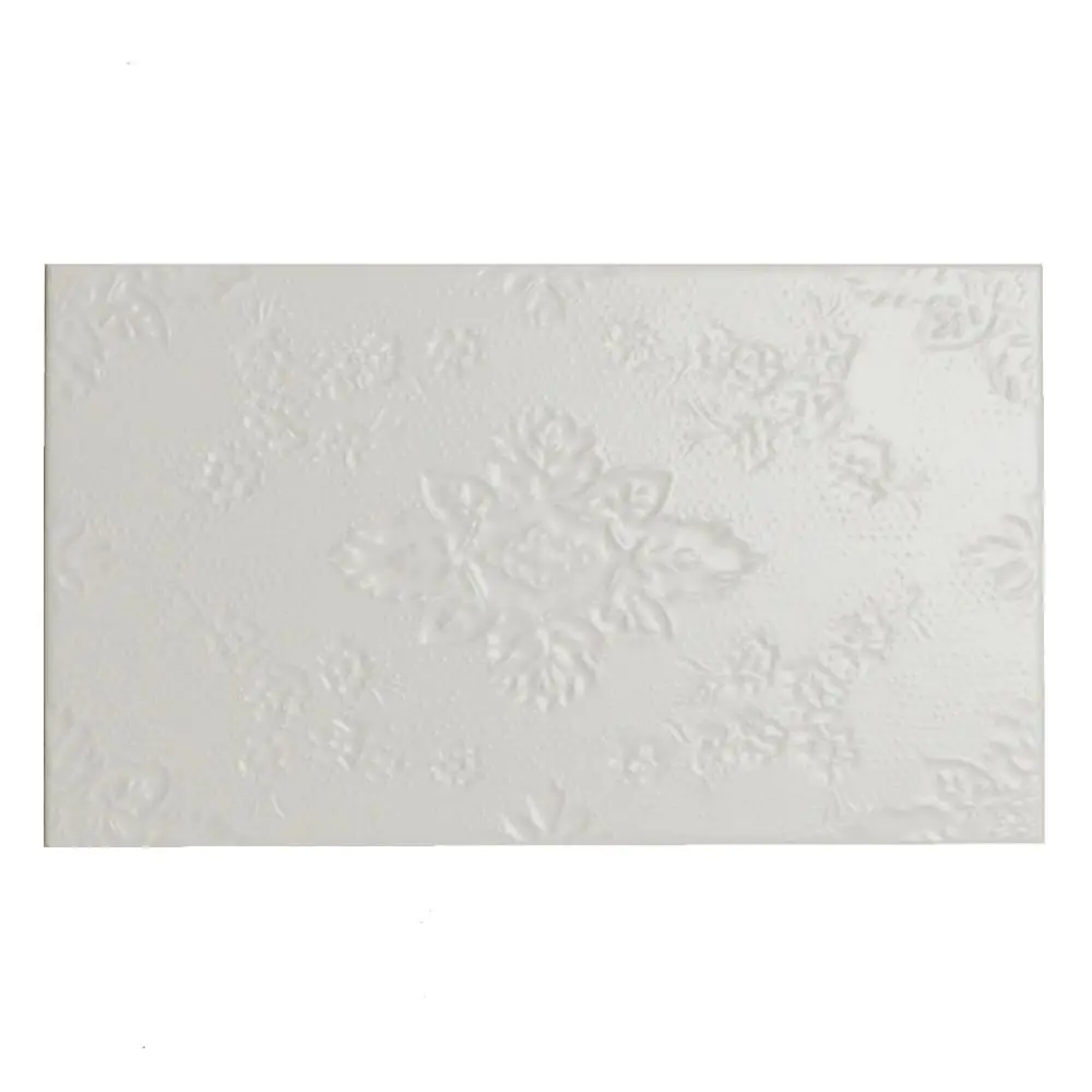 Wandfliese Dekor Villeroy & Boch E229 1382 EL05 La Passion weiß 25x40 cm I.Sorte Wandfliese Dekor Villeroy & Boch E229 1382 EL05 La Passion weiß 25x40 cm I.Sorte