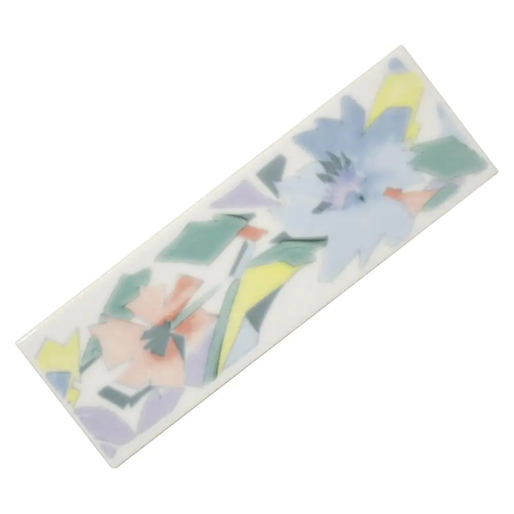 Bordüre Villeroy & Boch Nr.729 1483 LA42 Blumen multicolor 6,5x20 cm I.Sorte