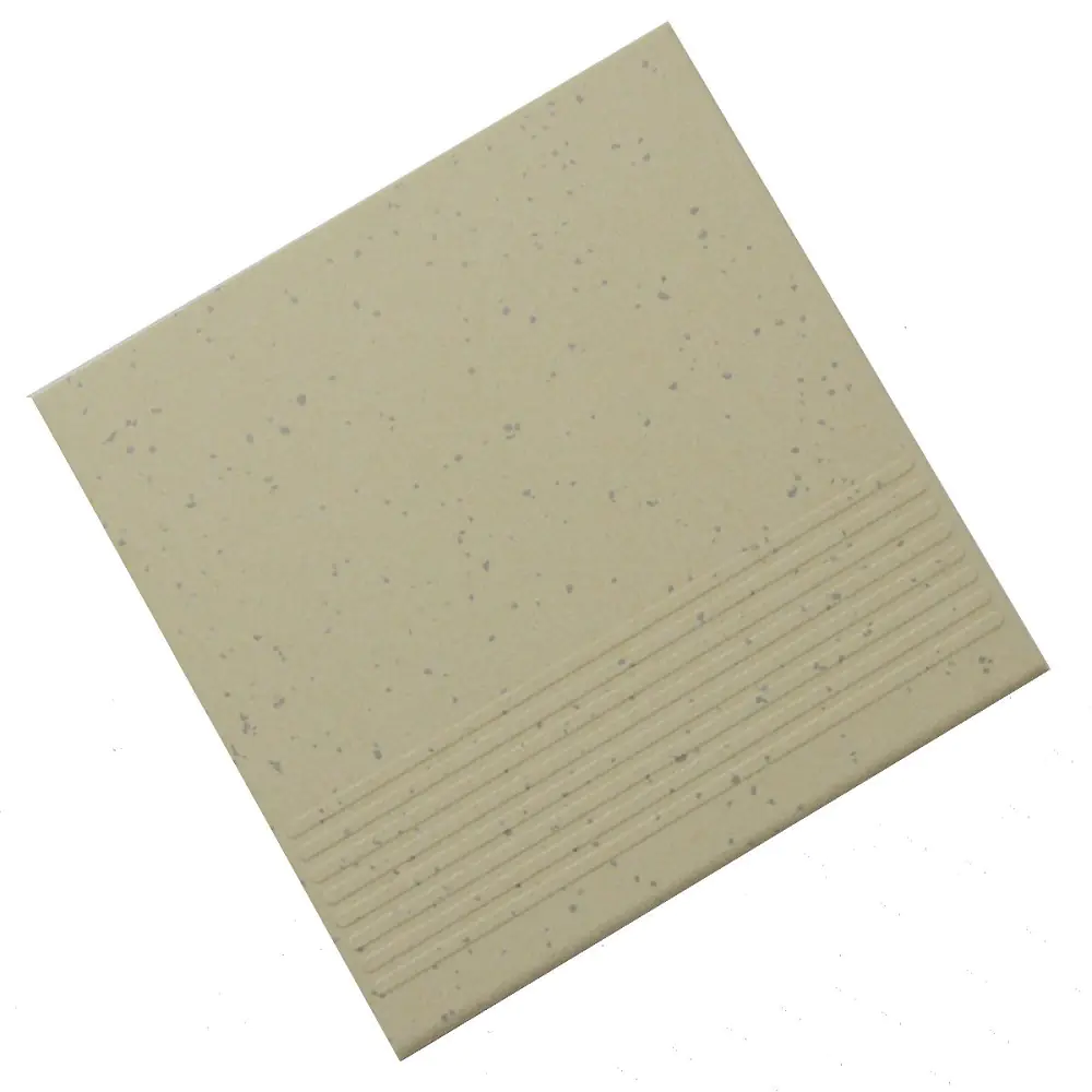 Treppenauftritt Flaviker E1397 creme grau Grobkorn 30x30 cm Treppenauftritt Flaviker E1397 creme grau Grobkorn 30x30 cm