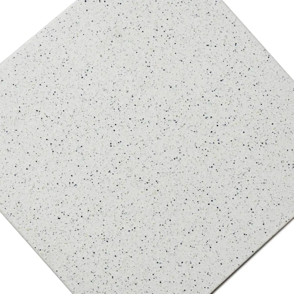 Bodenfliese Agrob Buchtal E4466 42060 420.1 weiß anthrazit braun gesprenkelt 29,5x29,5 cm
