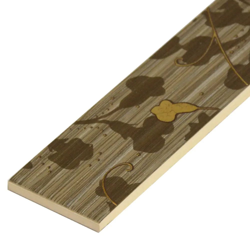 Bordüre Villeroy & Boch E1190 K048101 Saturne Listec beige braun gold 6x40 cm Bordüre Villeroy & Boch E1190 K048101 Saturne Listec beige braun gold 6x40 cm