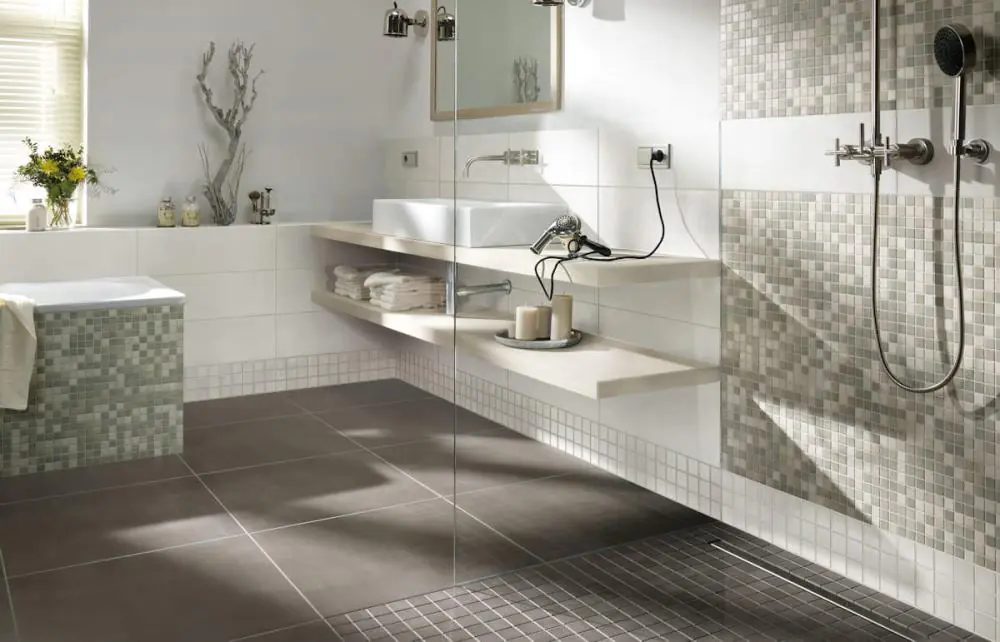 Mosaik Jasba E2961 6557H Highlands Secura torfgrau grau 31x31 cm I.Sorte Mosaik Jasba E2961 6557H Highlands Secura torfgrau grau 31x31 cm I.Sorte