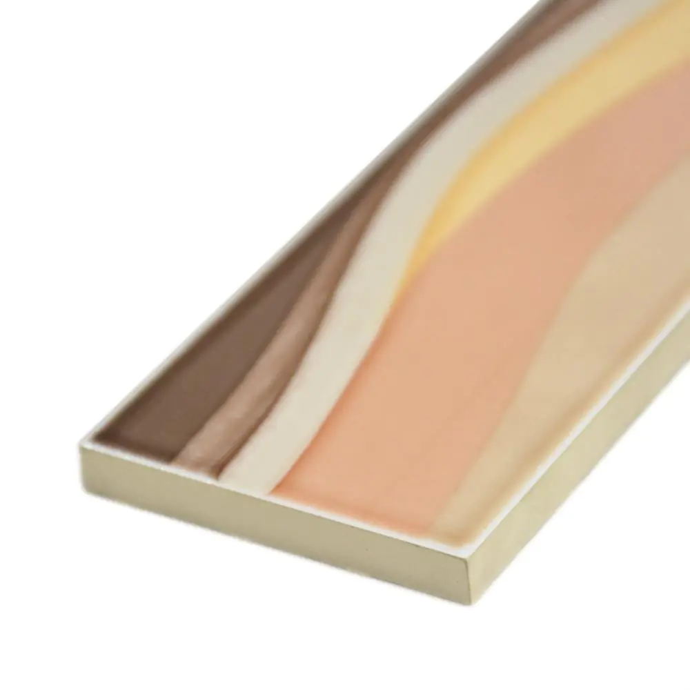 Bordüre Agrob Buchtal Nr.102 230306 2er Set braun beige 5,5x25 cm I.Sorte Bordüre Agrob Buchtal Nr.102 230306 2er Set braun beige 5,5x25 cm I.Sorte