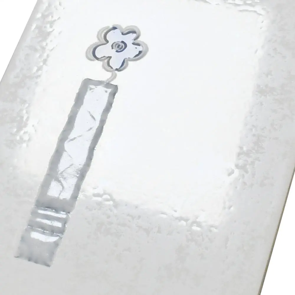 Wandfliese Dekor Agrob Buchtal E217 238885 weiß blau 25x33 cm Wandfliese Dekor Agrob Buchtal E217 238885 weiß blau 25x33 cm