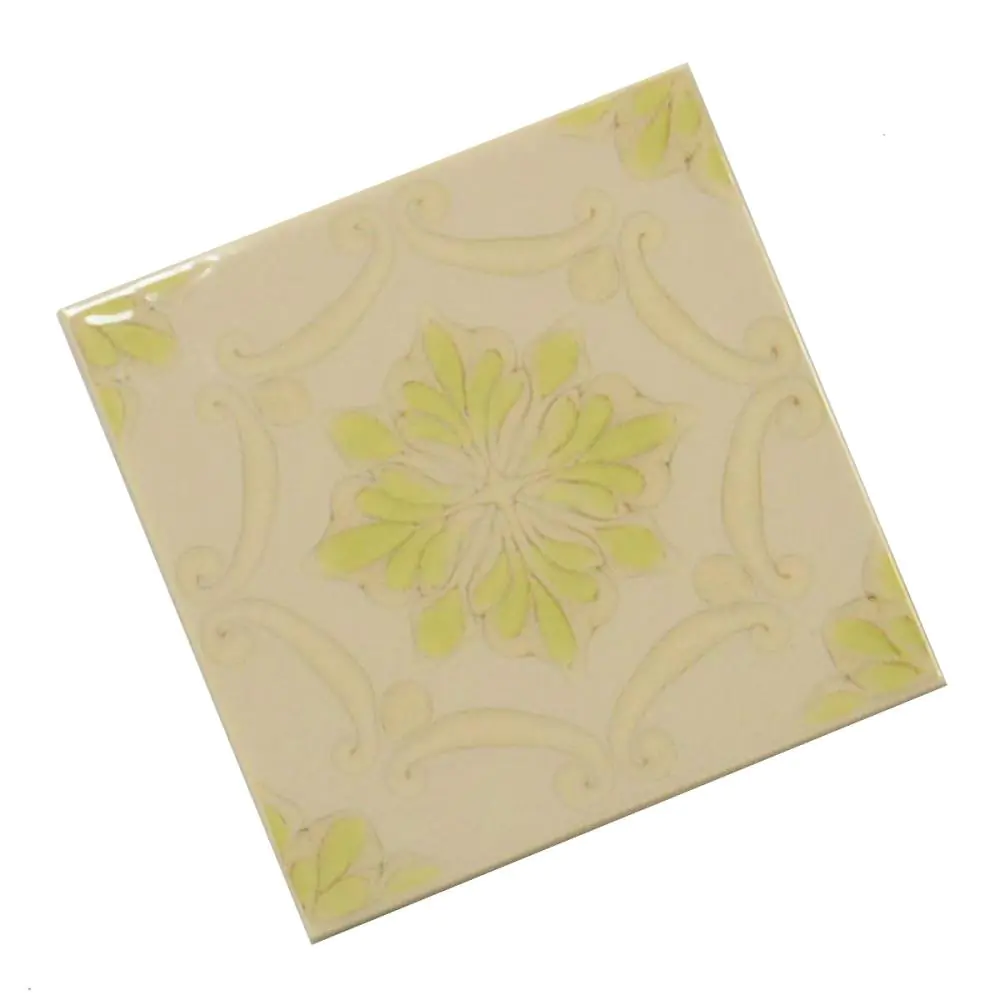 Wandfliese Dekor Servais E2095 118943 beige grün 15x15 cm Wandfliese Dekor Servais E2095 118943 beige grün 15x15 cm