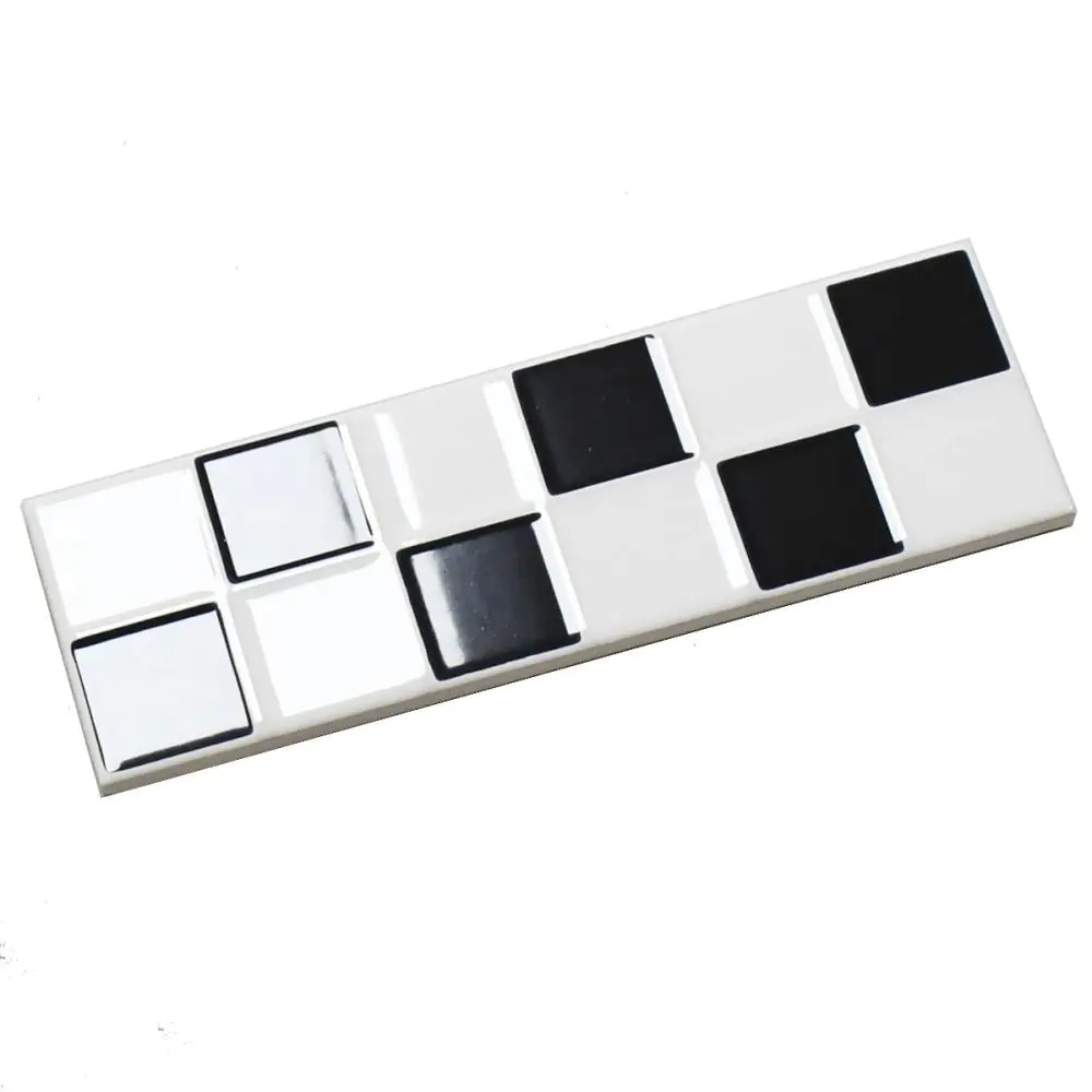 Bordüre Villeroy & Boch Nr.598 1475 CS90 Creative System schwarz weiß 6,5x20 cm Bordüre Villeroy & Boch Nr.598 1475 CS90 Creative System schwarz weiß 6,5x20 cm