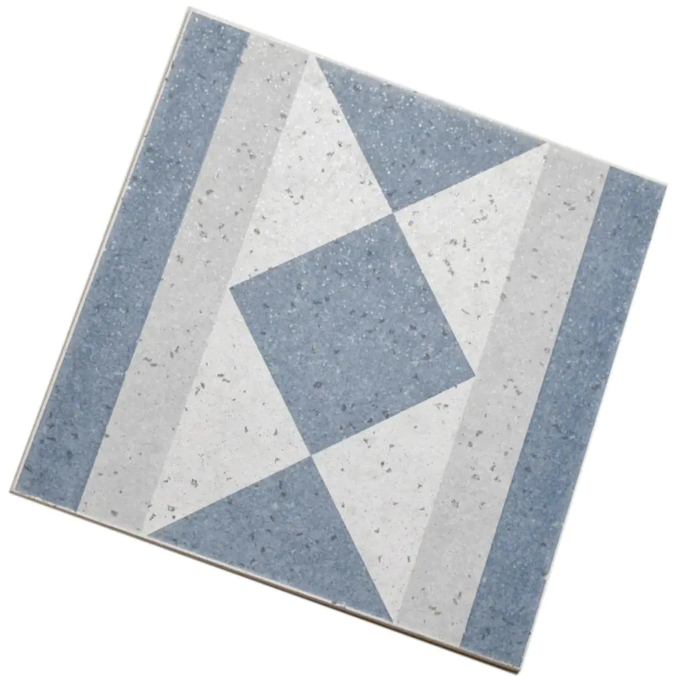 Bodenfliese Dekor Korzilius E5005 Kora Select blau grau 31x31 cm I.Sorte