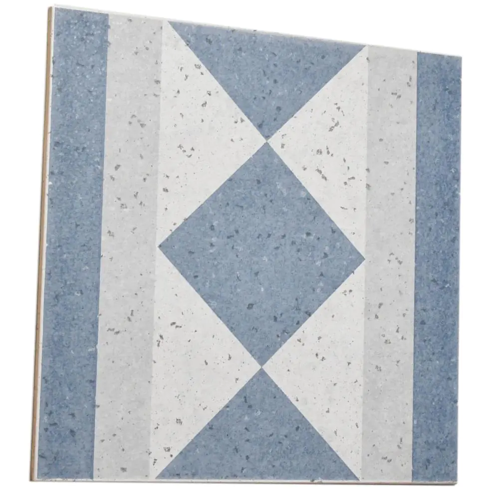 Bodenfliese Dekor Korzilius E5005 Kora Select blau grau 31x31 cm I.Sorte