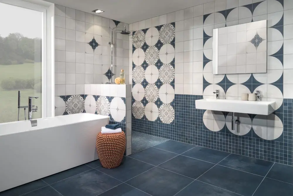 Bodenfliese Dekor Villeroy & Boch 2634 CF9H Century Unlimited grey grau 20x20 cm I.Sorte
