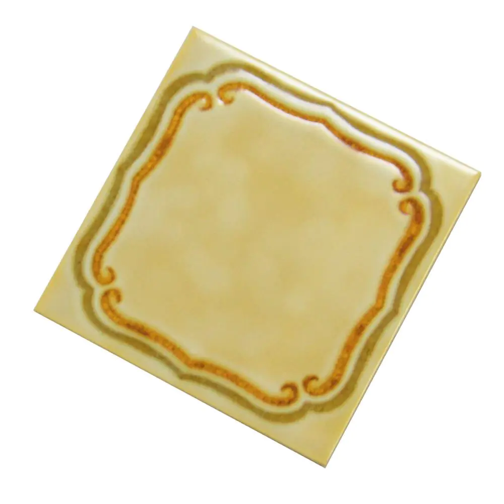 Wandfliese Dekor Servais E2096 beige braun 15x15 cm Wandfliese Dekor Servais E2096 beige braun 15x15 cm