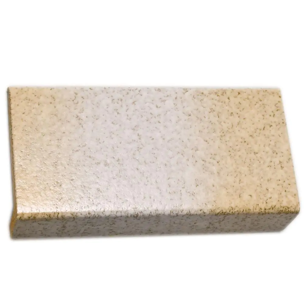 Treppenauftritt Schenkel KCH Keram Chemie E4712 beige braun weiß 12x24 cm I.Sorte
