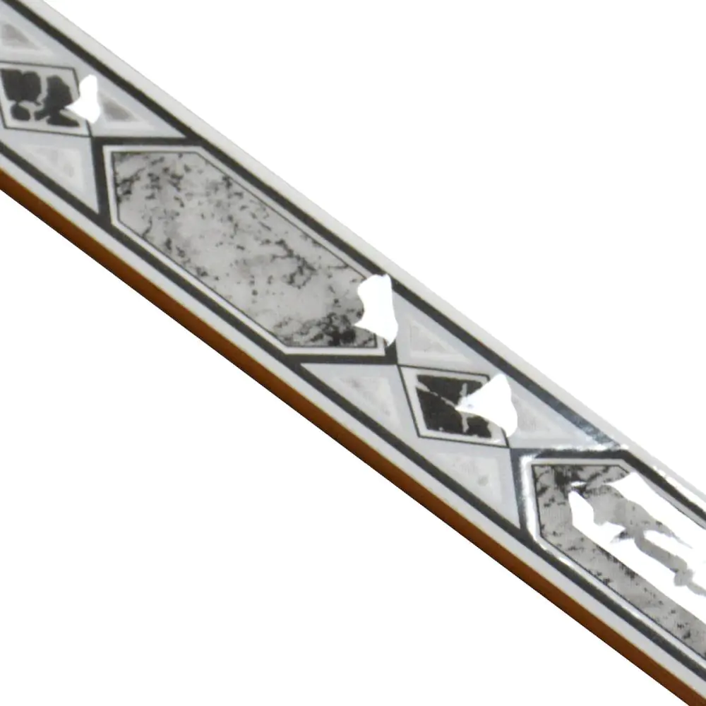 Bordüre Castellon Nr.503 anthrazit weiß 3x20 cm Bordüre Castellon Nr.503 anthrazit weiß 3x20 cm