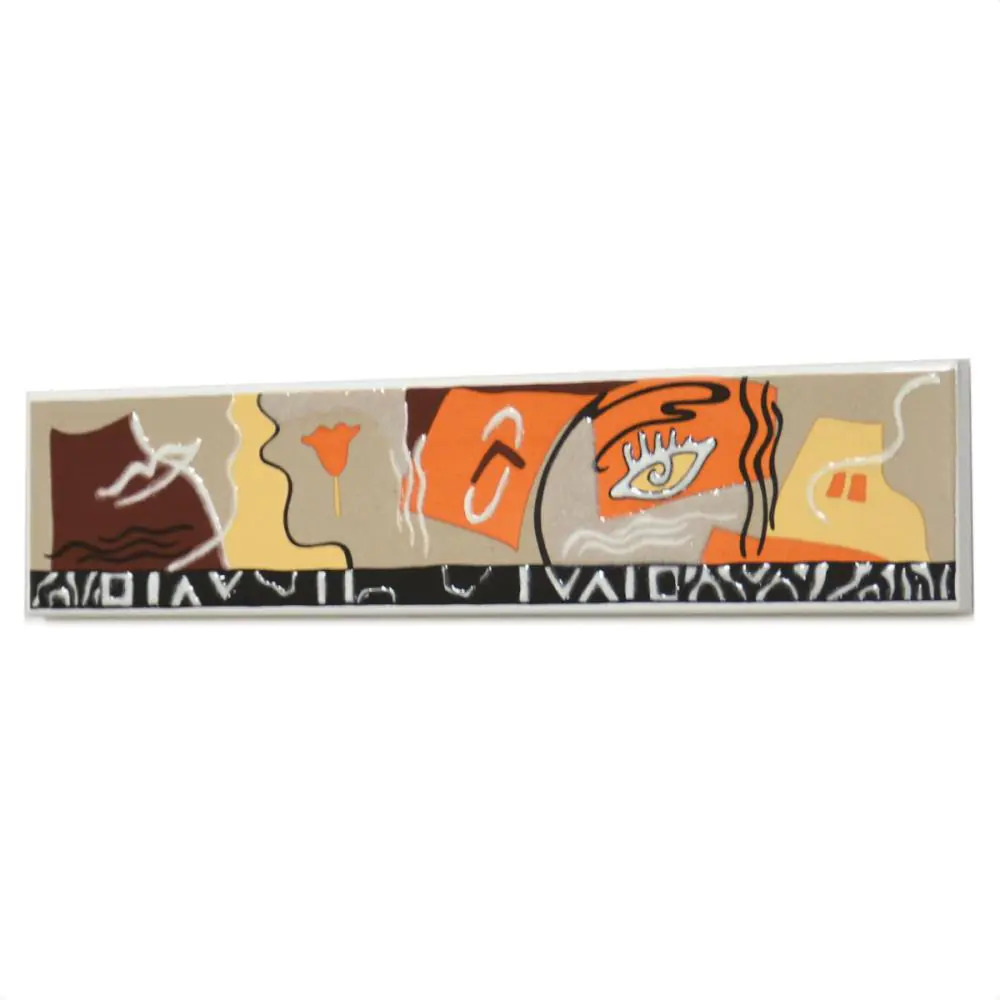 Bordüre Steuler Design Nr.241 Diva braun mehrfarbig 5,5x25 cm I.Sorte Bordüre Steuler Design Nr.241 Diva braun mehrfarbig 5,5x25 cm I.Sorte