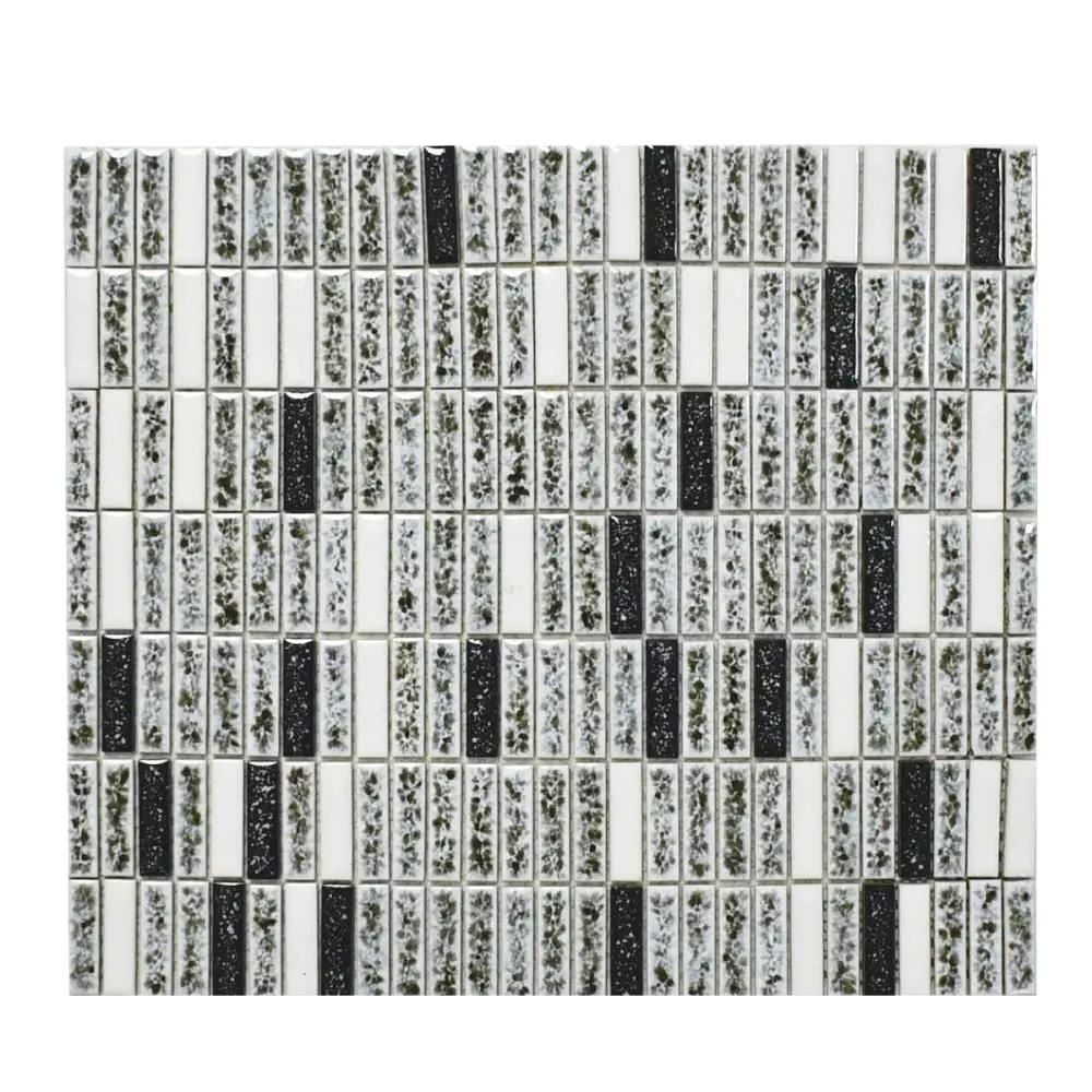 Mosaik E3169 weiß schwarz grau 28x32 cm Mosaik E3169 weiß schwarz grau 28x32 cm