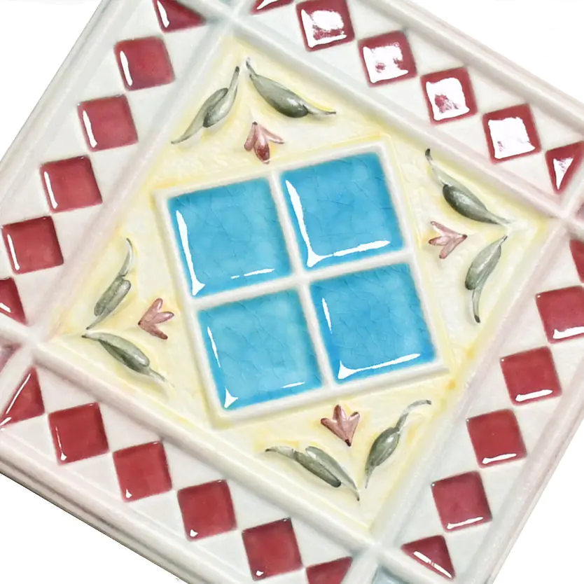 Wandfliese Dekor Villeroy & Boch E3389 1114 LA47 Camargue mehrfarbig 20x20 cm I.Sorte