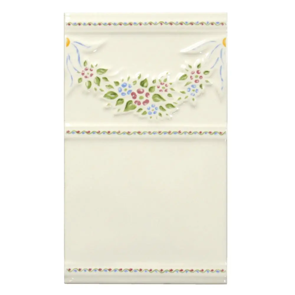 Wandfliese Dekor Venis E2490 Cardiff marfil creme mehrfarbig 20x33,3 cm