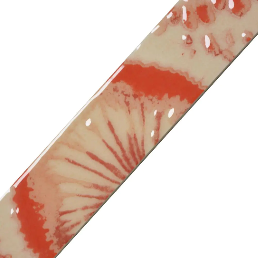 Bordüre Agrob Buchtal Nr.88 230702 Duit Twist rot creme 4,5x25 cm Bordüre Agrob Buchtal Nr.88 230702 Duit Twist rot creme 4,5x25 cm