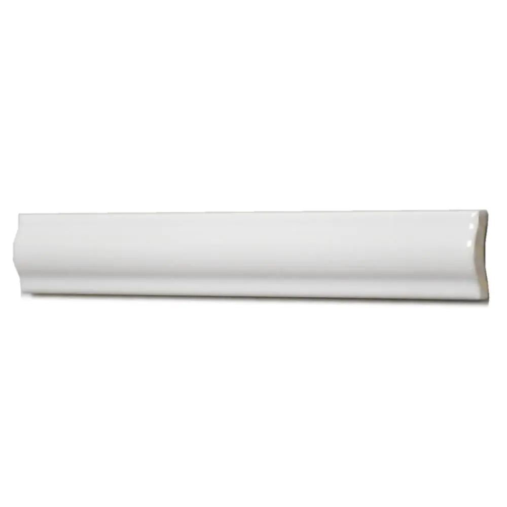 Bordüre Omega Nr.993 10142 weiß glänzend 3x20 cm I.Sorte