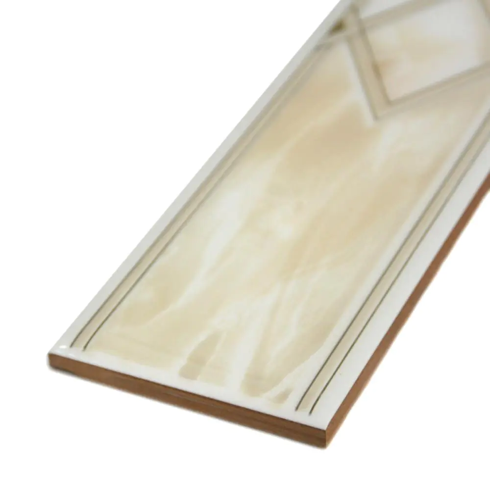 Bordüre Omega Nr.172 DN4 Danubio 4 beige creme gold 8x33,5 cm I.Sorte Bordüre Omega Nr.172 DN4 Danubio 4 beige creme gold 8x33,5 cm I.Sorte