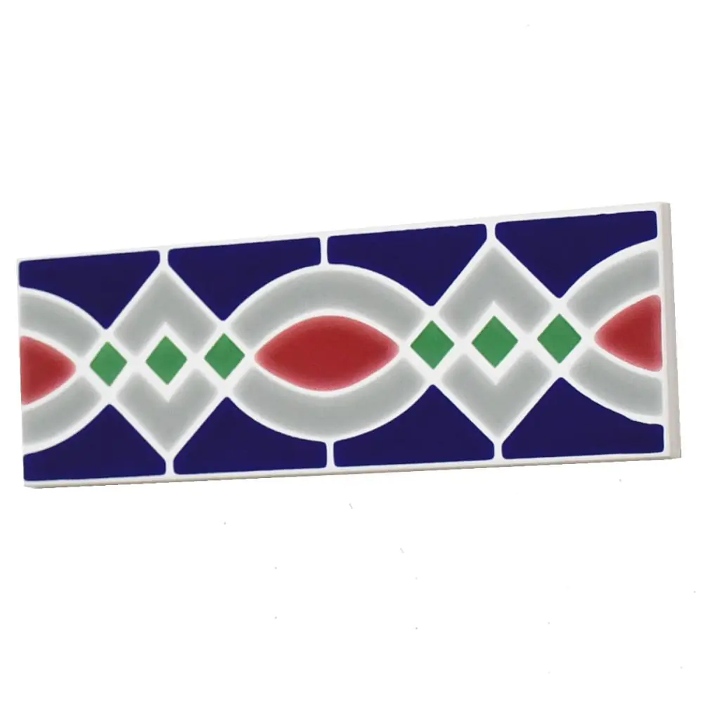 Bordüre Villeroy & Boch Nr.986 1483 SH78 Creative System Tanger mehrfarbig 6,5x20 cm I.Sorte Bordüre Villeroy & Boch Nr.986 1483 SH78 Creative System Tanger mehrfarbig 6,5x20 cm I.Sorte