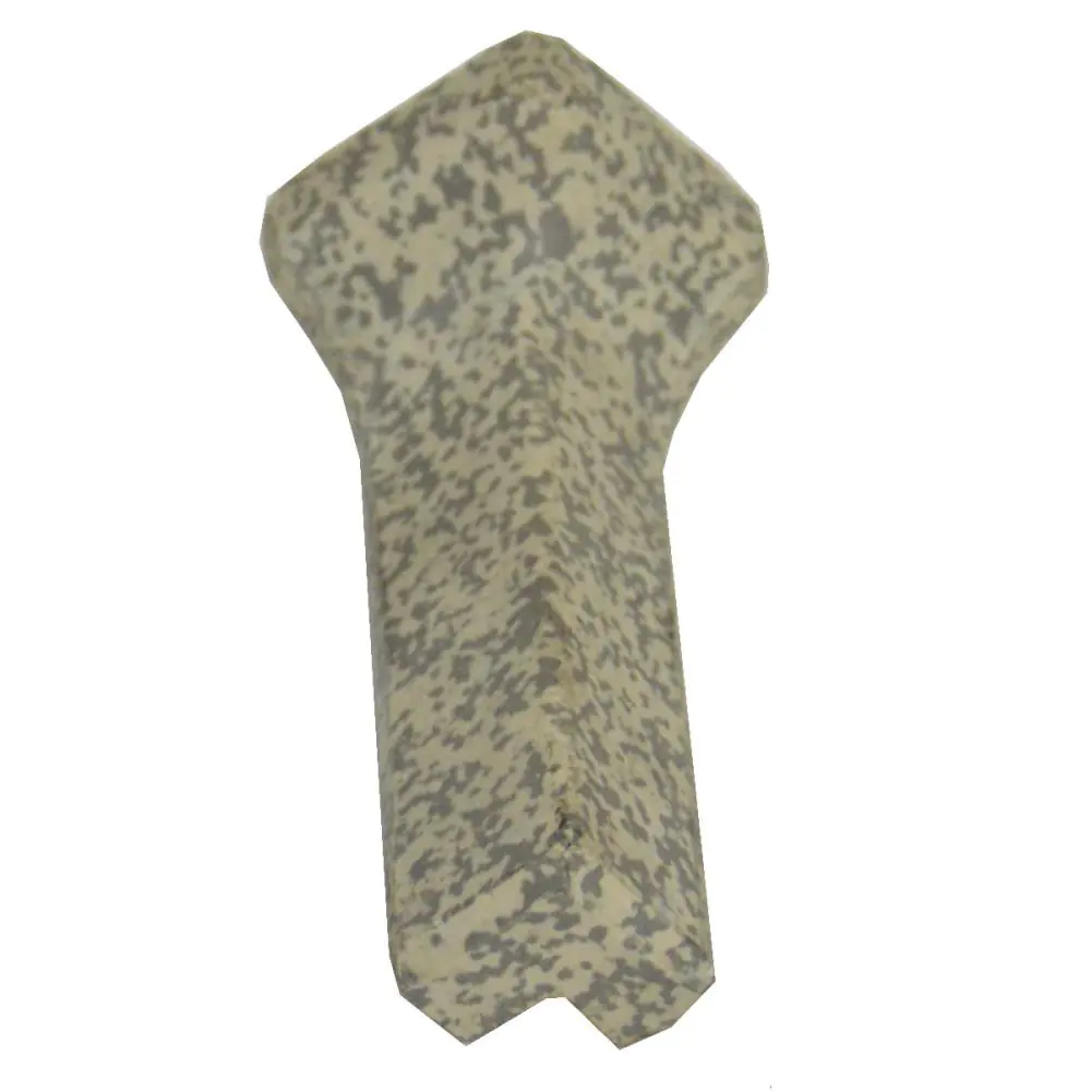 Hohlkehlsockel Aussenecke Ostara E2396 grau 4x11,5 cm