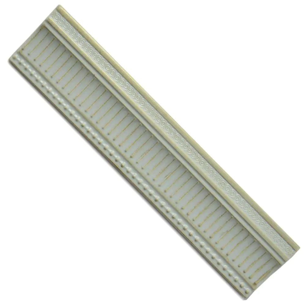 Bordüre Villeroy & Boch E3493 1545 ET54 Diva seladon grün gold 7x30 cm I.Sorte Bordüre Villeroy & Boch E3493 1545 ET54 Diva seladon grün gold 7x30 cm I.Sorte