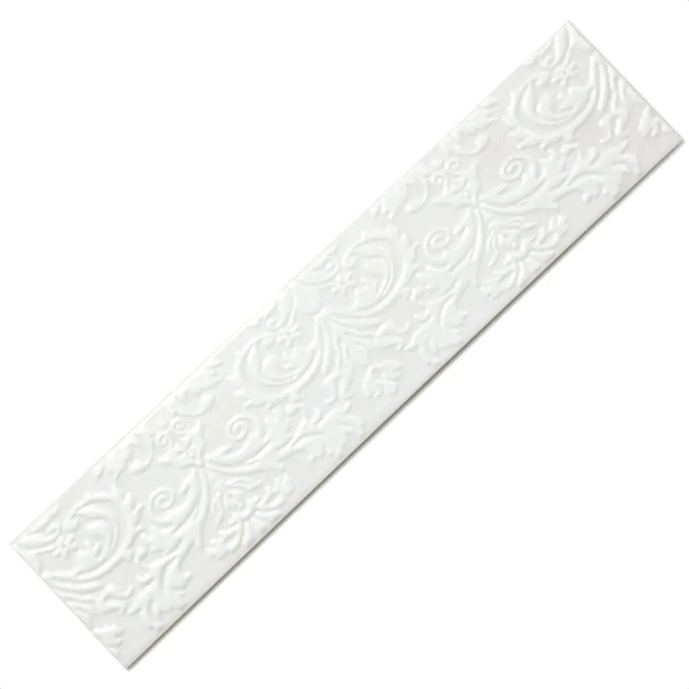 Bordüre Agrob Buchtal 280806 Aramis Grace weiß beige 13x60 cm I.Sorte Bordüre Agrob Buchtal 280806 Aramis Grace weiß beige 13x60 cm I.Sorte