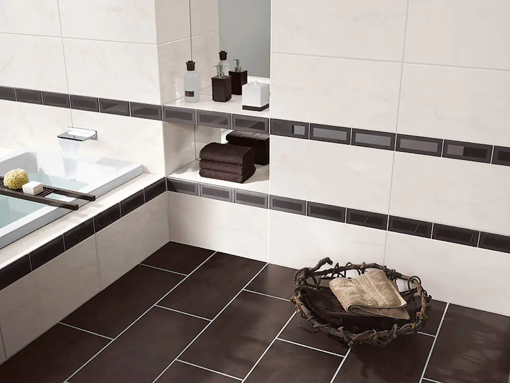 Bordüre Agrob Buchtal Nr.91 280809 Aramis Juwel anthrazit 8x20 cm I.Sorte Bordüre Agrob Buchtal Nr.91 280809 Aramis Juwel anthrazit 8x20 cm I.Sorte