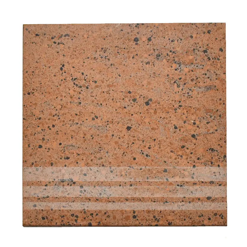 Treppenauftritt Villeroy & Boch E3740 2241 GN8P Grando red wood rotbraun schwarz 30x30 cm I.Sorte