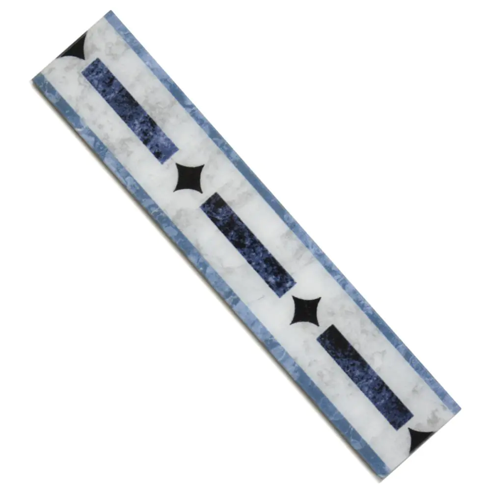 Bordüre Agrob Buchtal Nr.148 237695 blau 5x25 cm I.Sorte Bordüre Agrob Buchtal Nr.148 237695 blau 5x25 cm I.Sorte