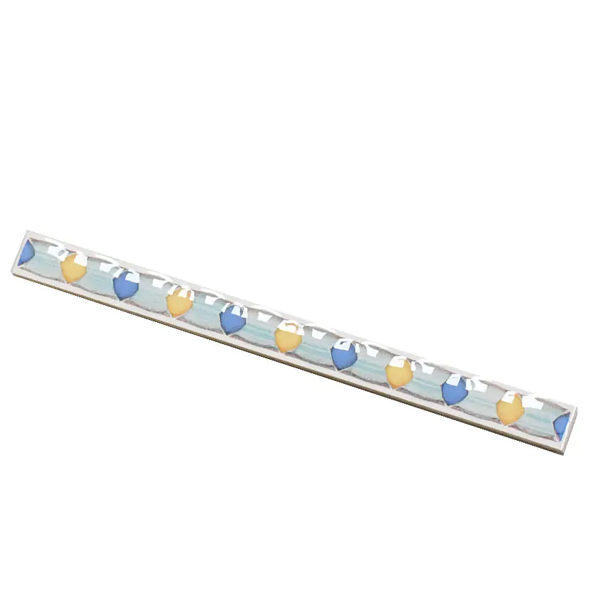 Bordüre Villeroy & Boch Nr.759 1398 JL19 Sun mehrfarbig 2x25 cm I.Sorte
