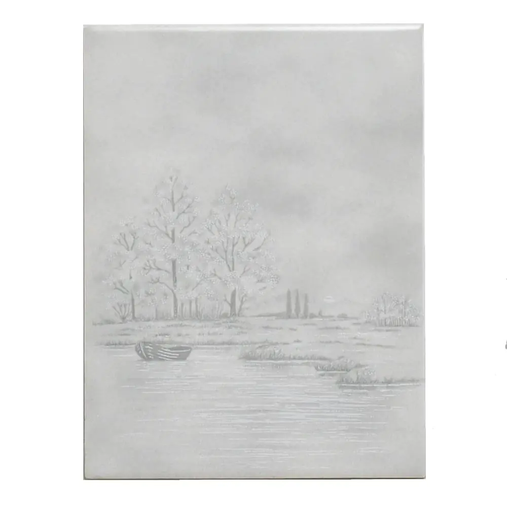 Wandfliese Dekor Sphinx E3106 5719 Fume grau 15x20 cm I.Sorte
