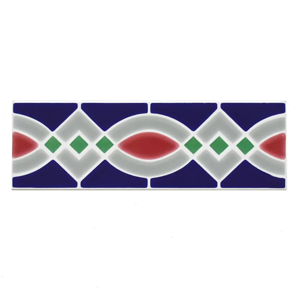 Bordüre Villeroy & Boch Nr.986 1483 SH78 Creative System Tanger mehrfarbig 6,5x20 cm I.Sorte Bordüre Villeroy & Boch Nr.986 1483 SH78 Creative System Tanger mehrfarbig 6,5x20 cm I.Sorte