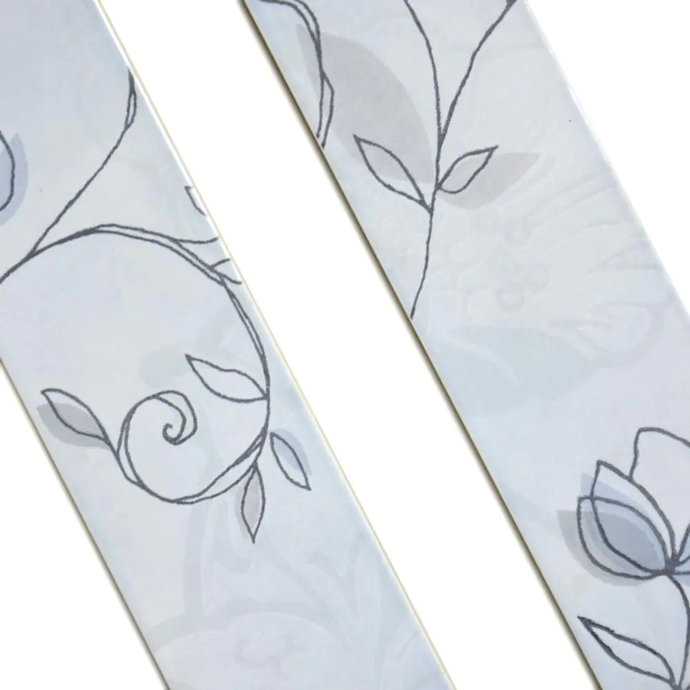 Bordüre Agrob Buchtal Nr.372 2er Set grau 6x25 cm I.Sorte Bordüre Agrob Buchtal Nr.372 2er Set grau 6x25 cm I.Sorte