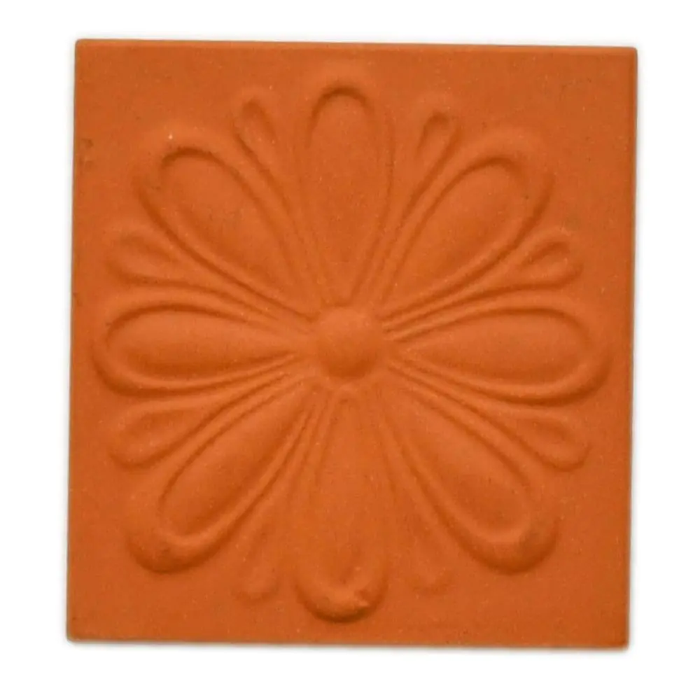 Einleger Dekor Villeroy & Boch E4670 206 rotbraun 8x8 cm I.Sorte