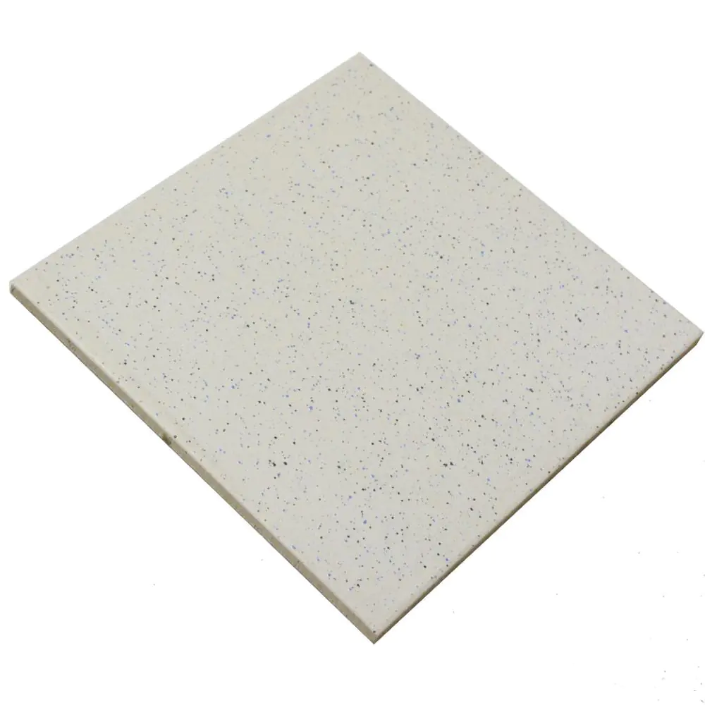 Bodenfliese Spaltplatte Mosa E627 weiß blau schwarz gesprenkelt 24x24 cm