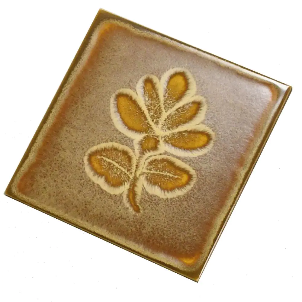 Wandfliese Dekor Villeroy & Boch E3066 1109 L66 Rendez-Vous braun beige 15x15 cm Wandfliese Dekor Villeroy & Boch E3066 1109 L66 Rendez-Vous braun beige 15x15 cm